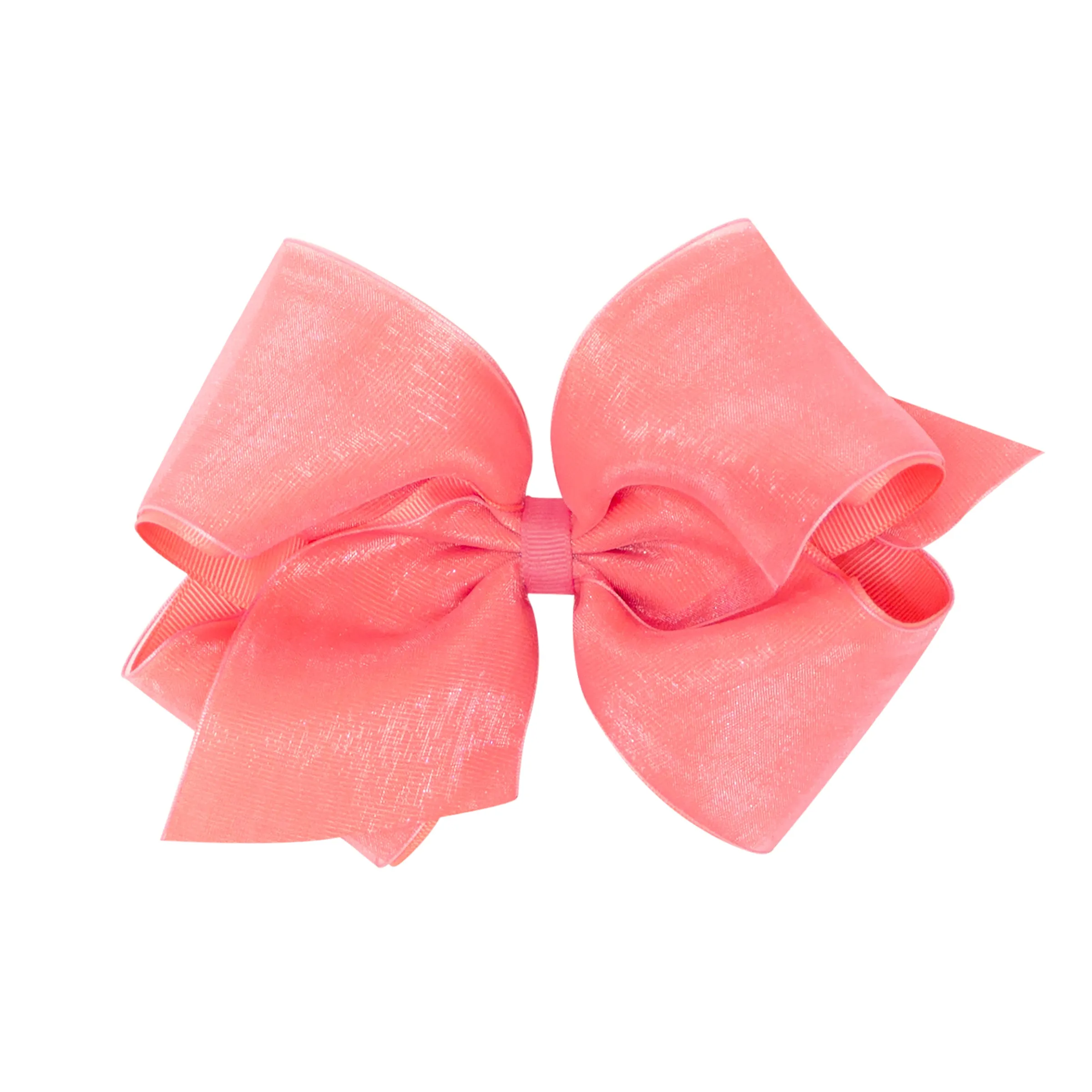 King Overlay Grosgrain Bow on Clippie