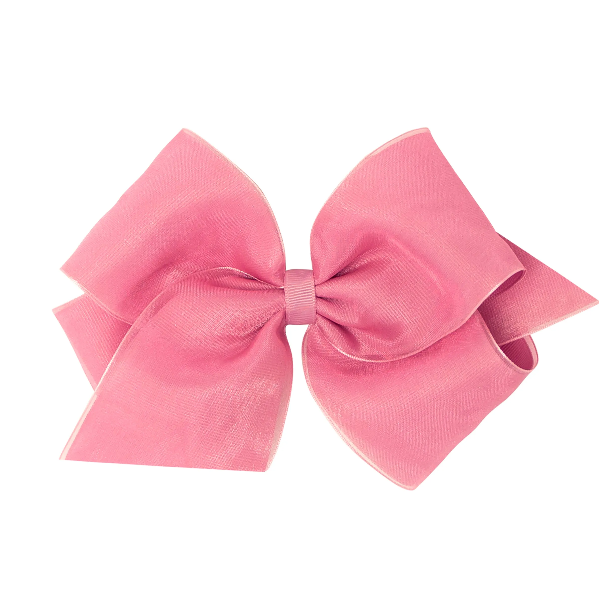 King Overlay Grosgrain Bow on Clippie
