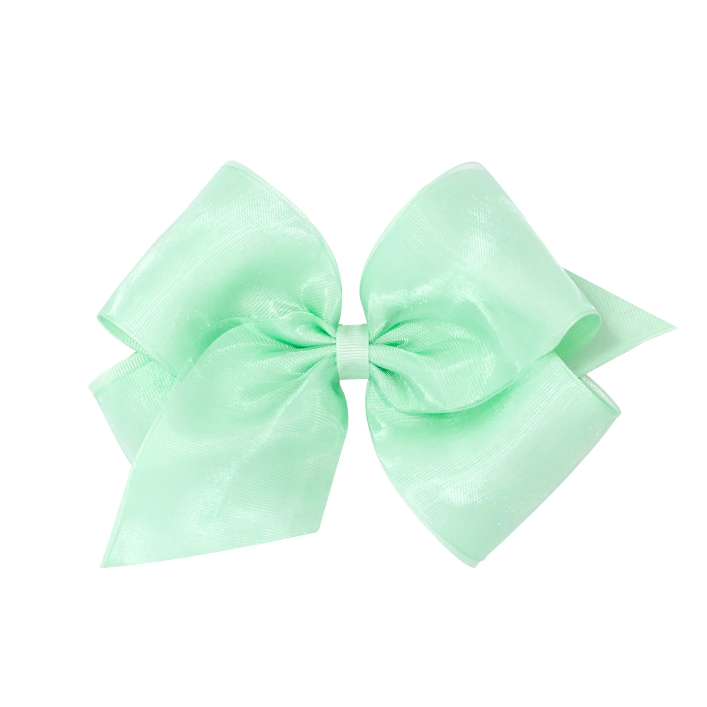 King Overlay Grosgrain Bow on Clippie