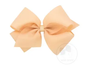 King Overlay Grosgrain Bow on Clippie