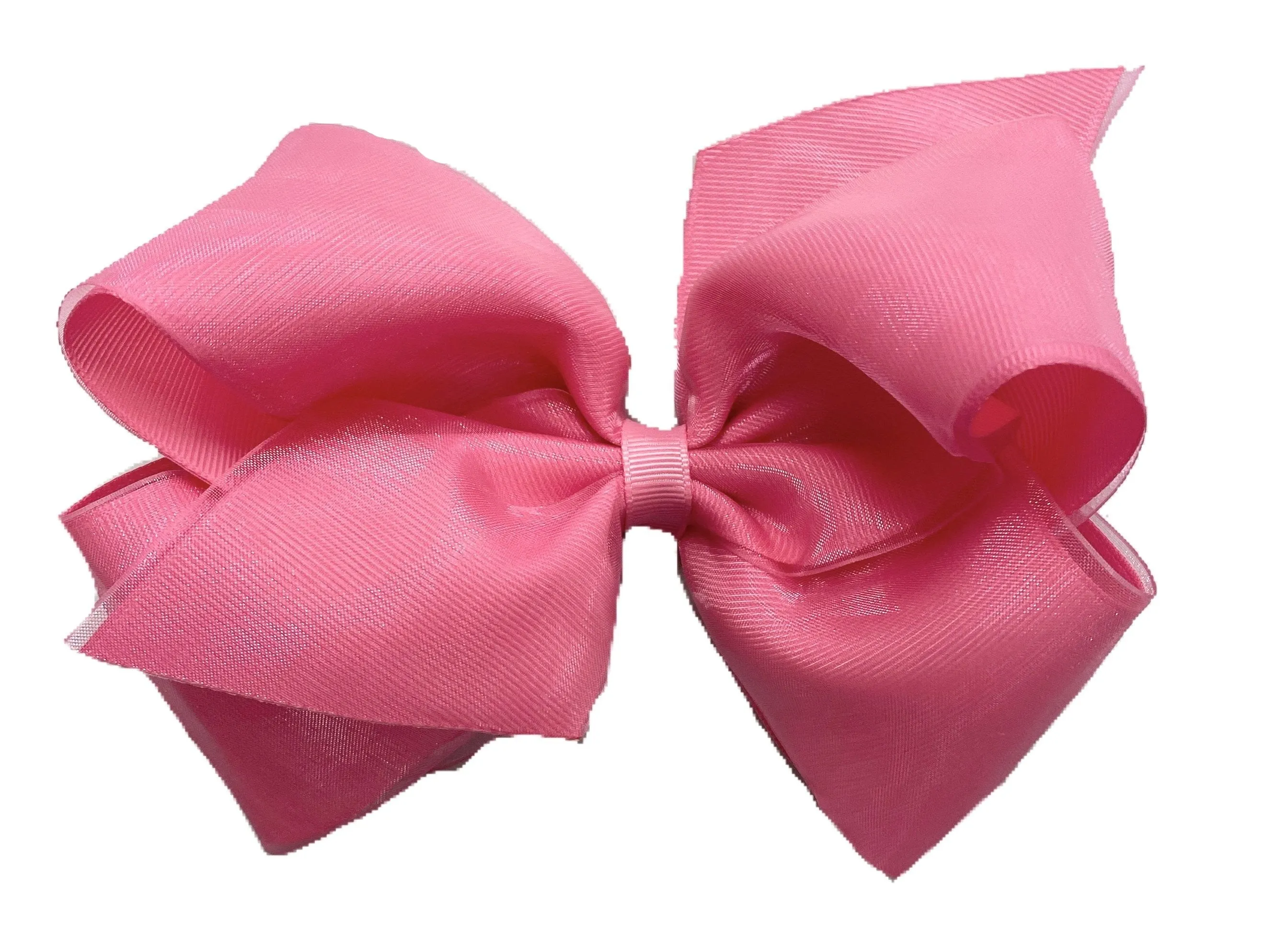 King Overlay Grosgrain Bow on Clippie