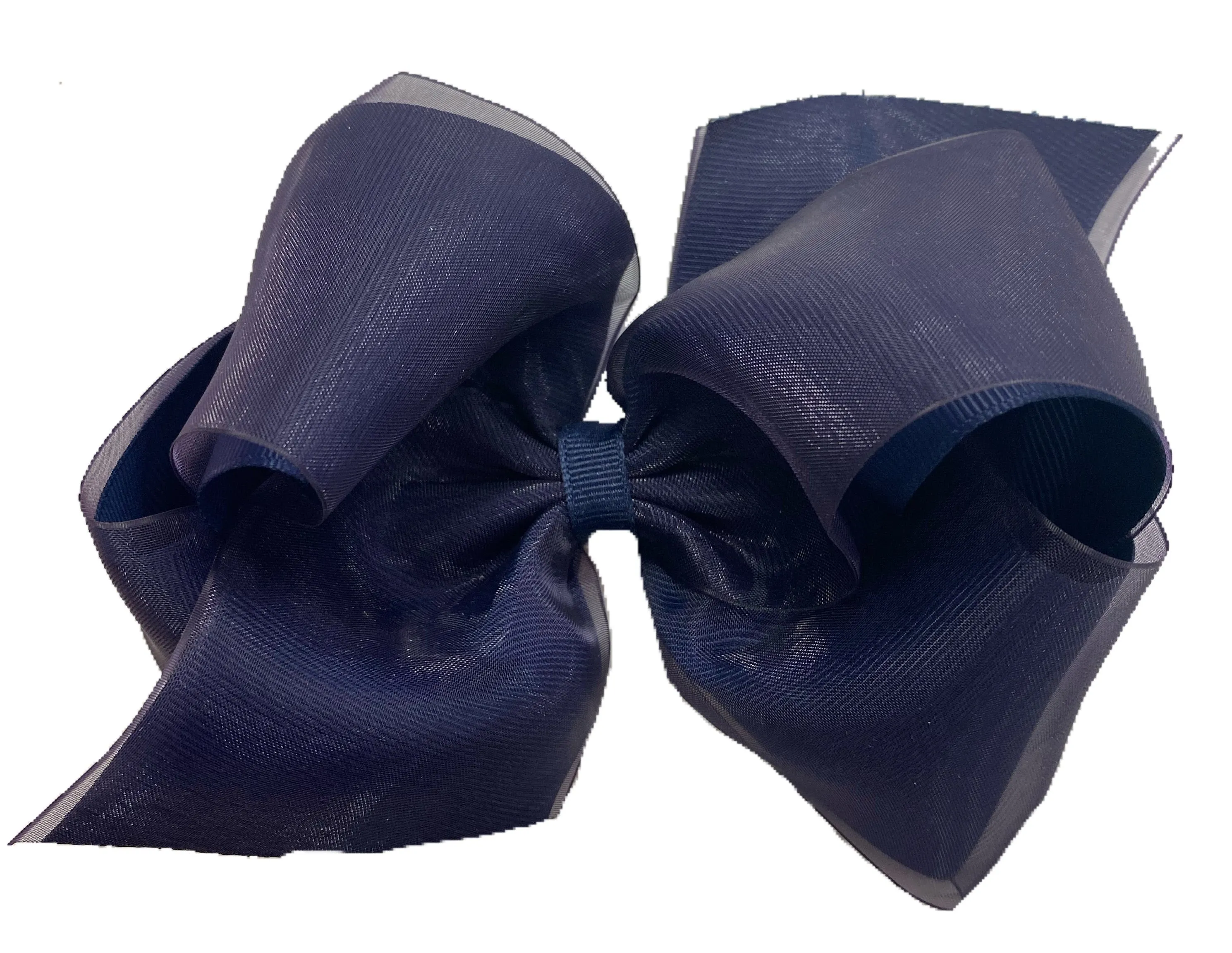 King Overlay Grosgrain Bow on Clippie