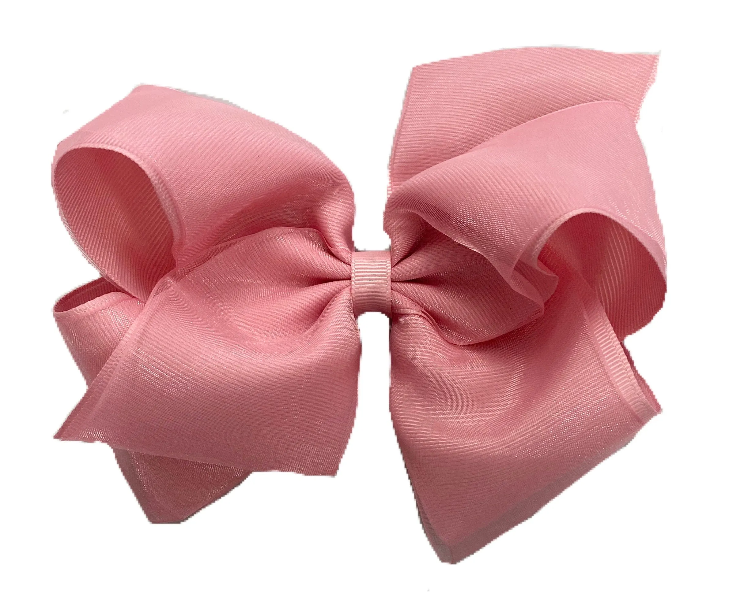 King Overlay Grosgrain Bow on Clippie