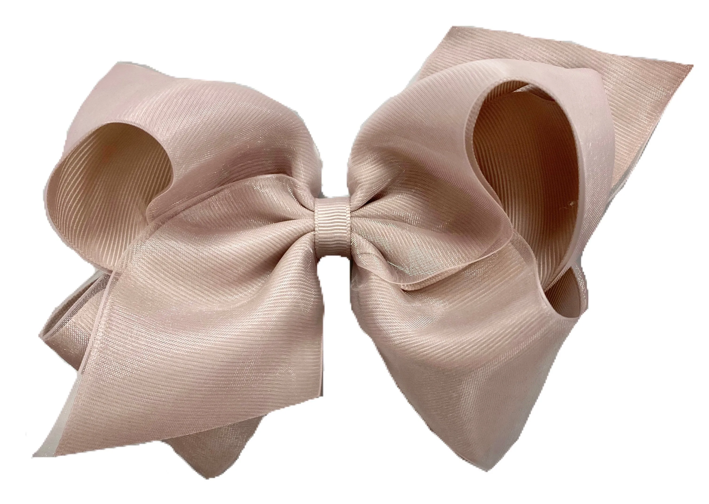 King Overlay Grosgrain Bow on Clippie