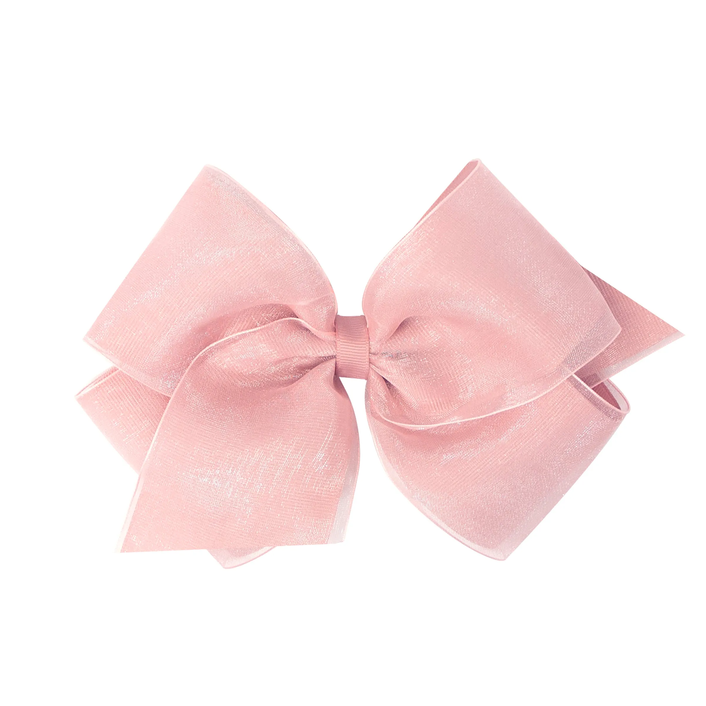 King Overlay Grosgrain Bow on Clippie