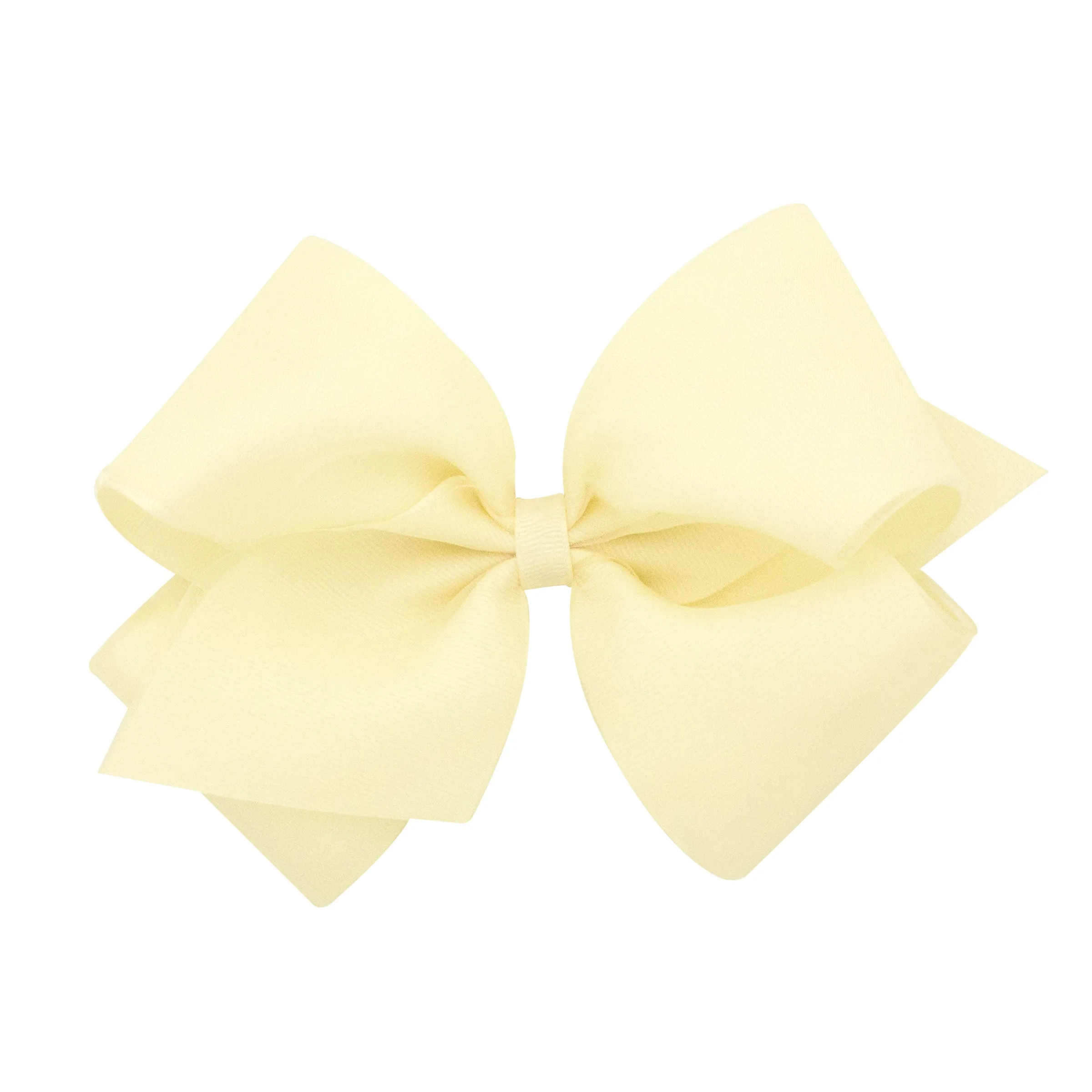 King Overlay Grosgrain Bow on Clippie