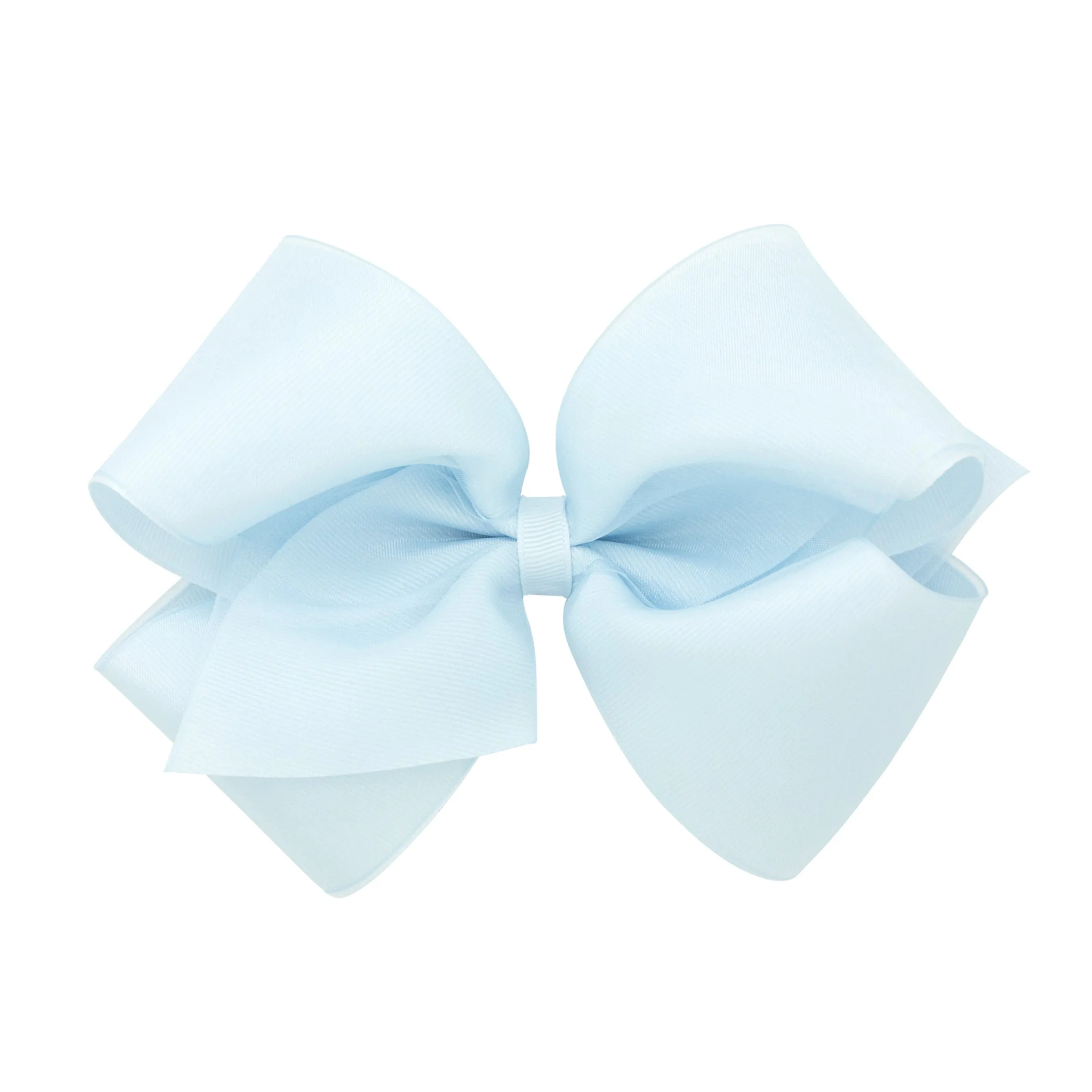 King Overlay Grosgrain Bow on Clippie