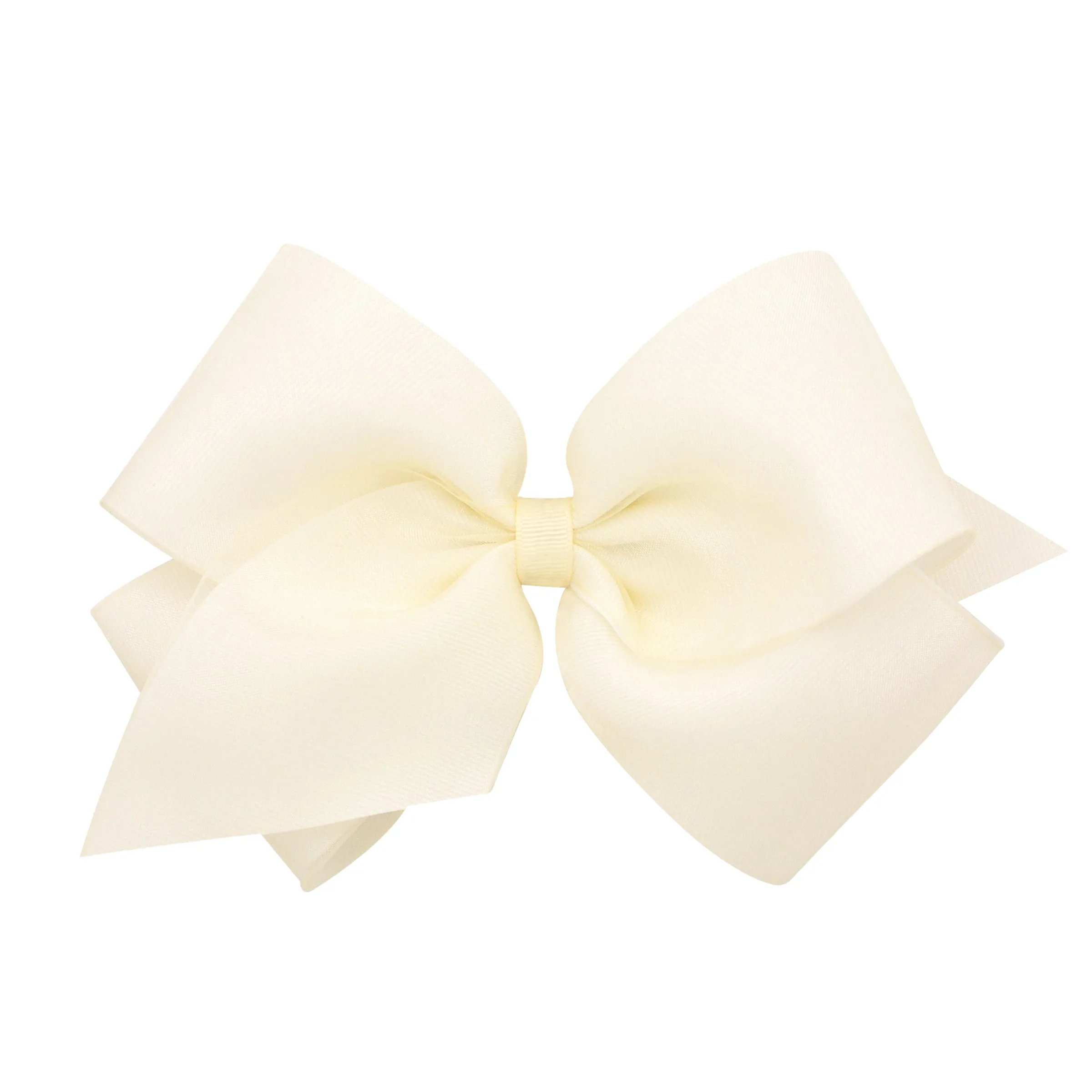 King Overlay Grosgrain Bow on Clippie