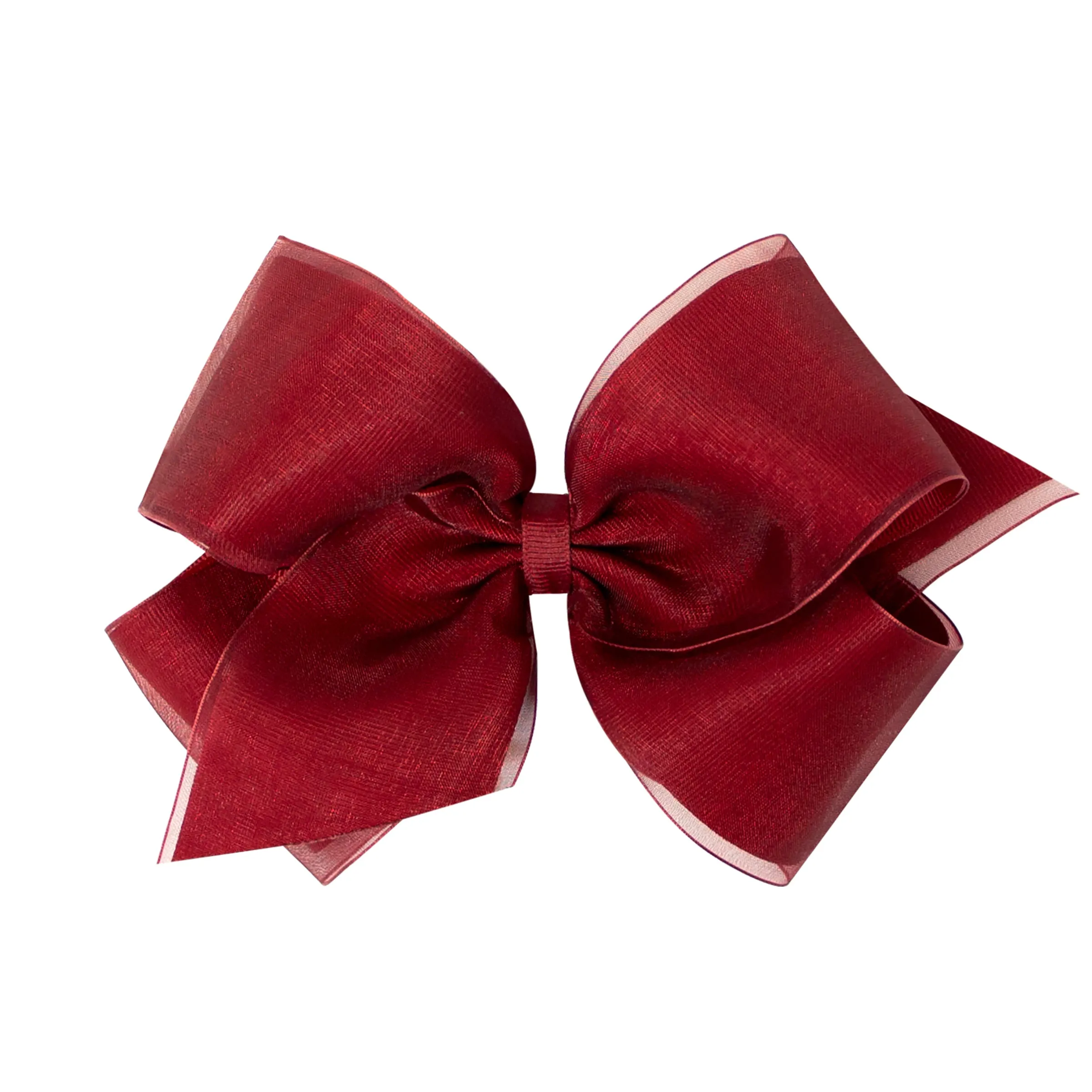 King Overlay Grosgrain Bow on Clippie
