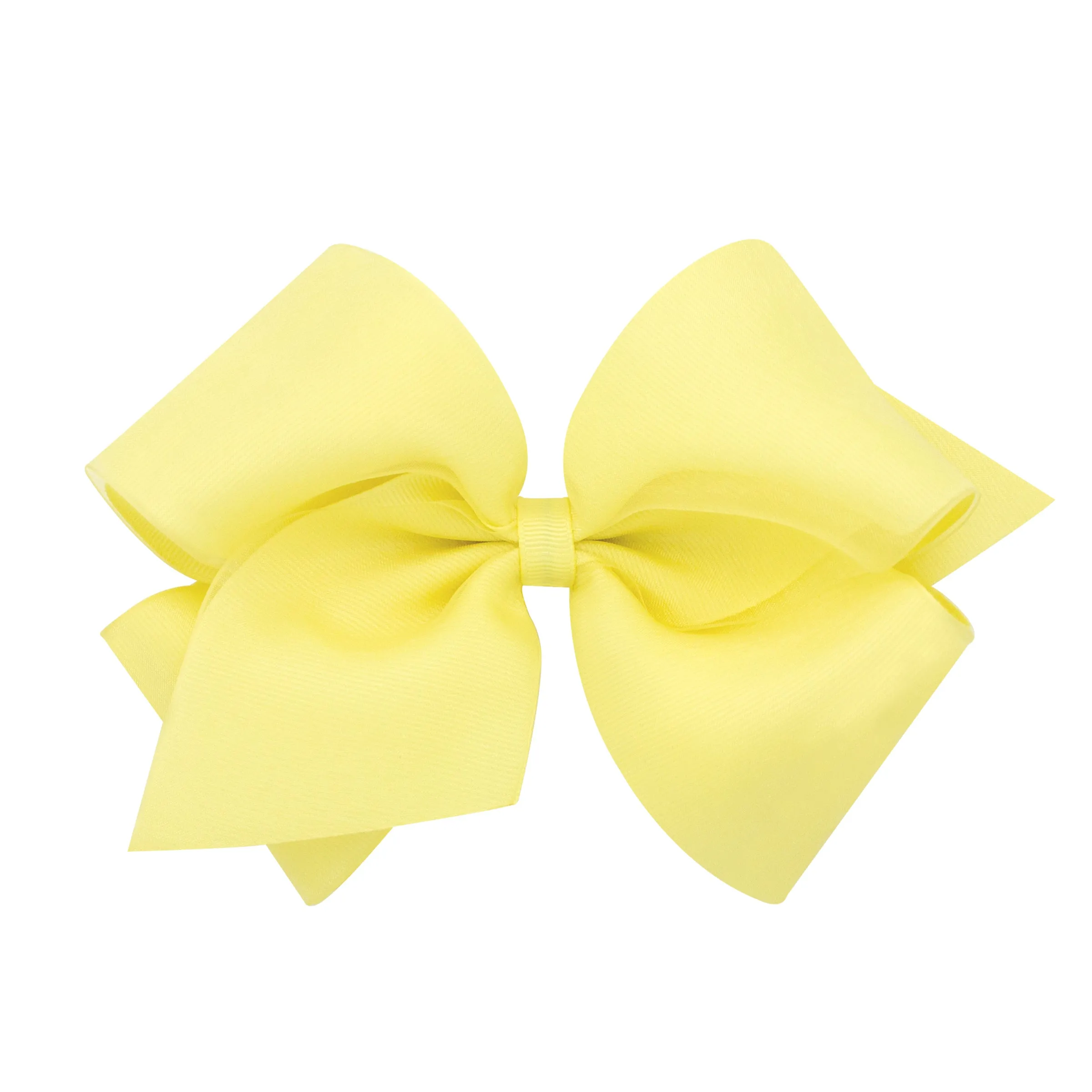 King Overlay Grosgrain Bow on Clippie