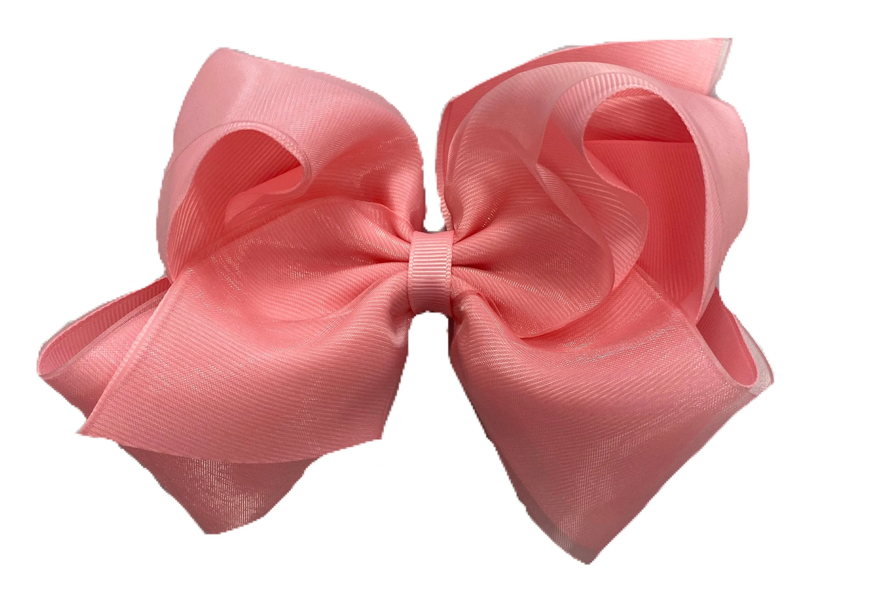 King Overlay Grosgrain Bow on Clippie