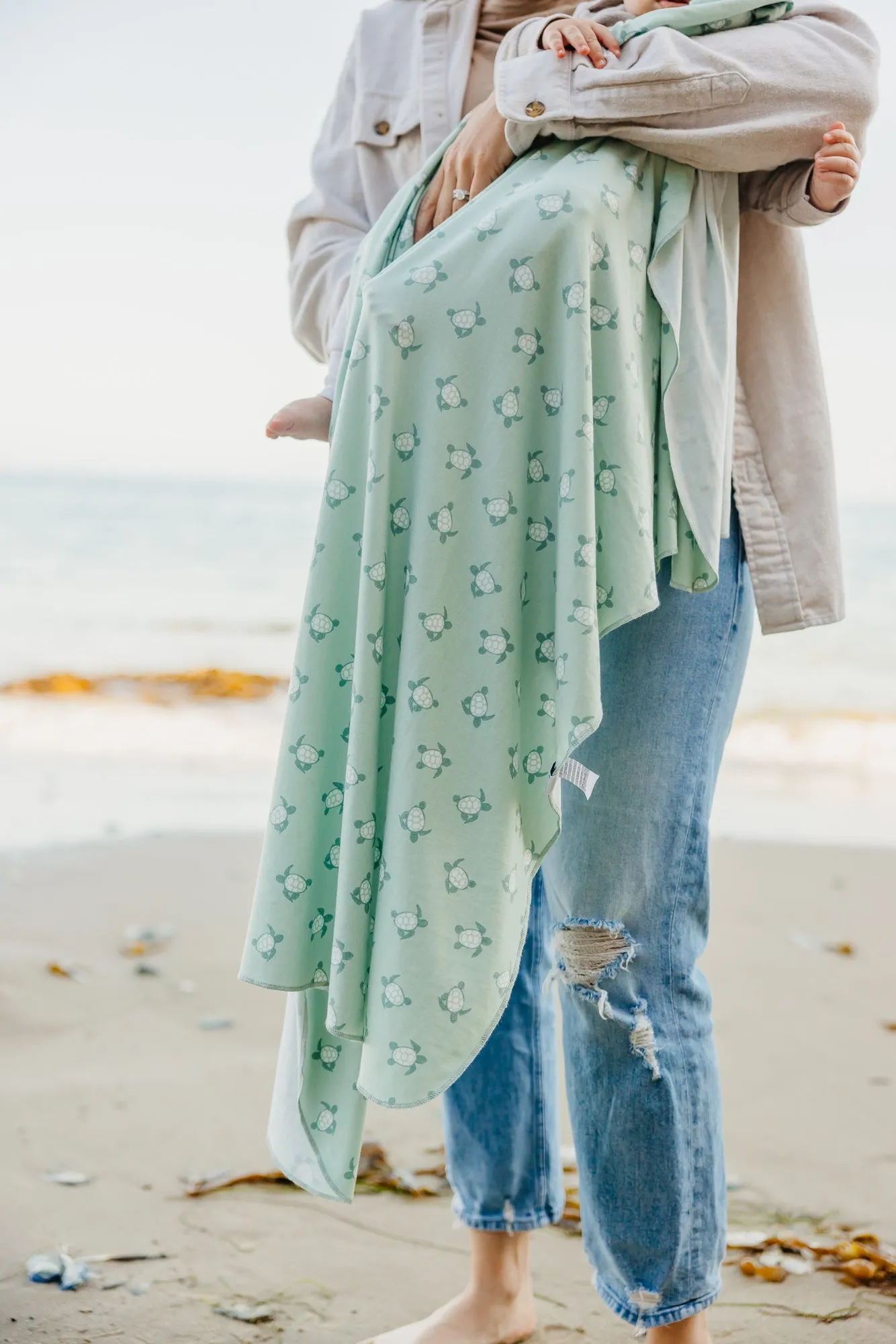Knit Swaddle Blanket - Wade