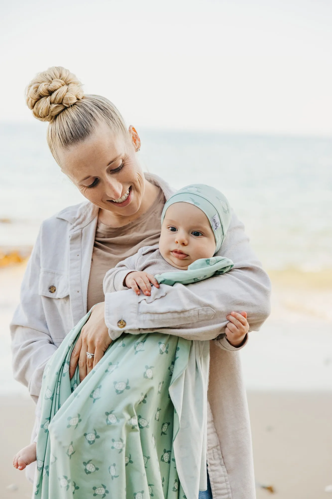 Knit Swaddle Blanket - Wade