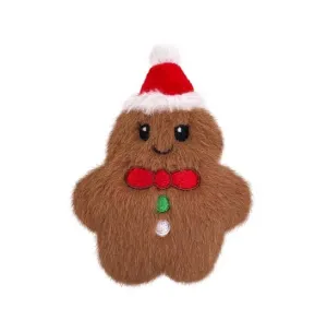 KONG Holiday Snuzzles Gingerbread Plush Dog Toy