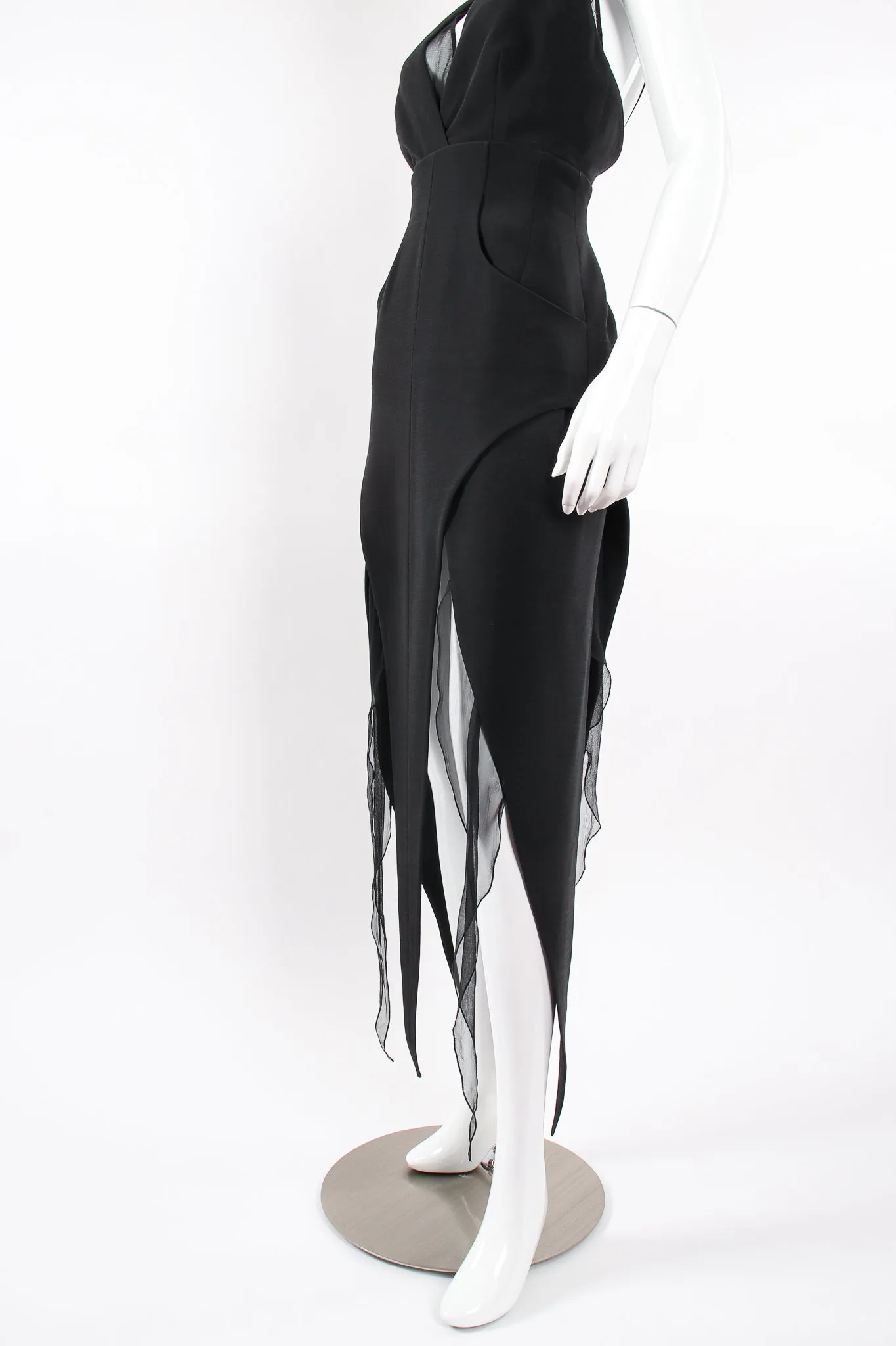 Layered Pointed Hem Dress II