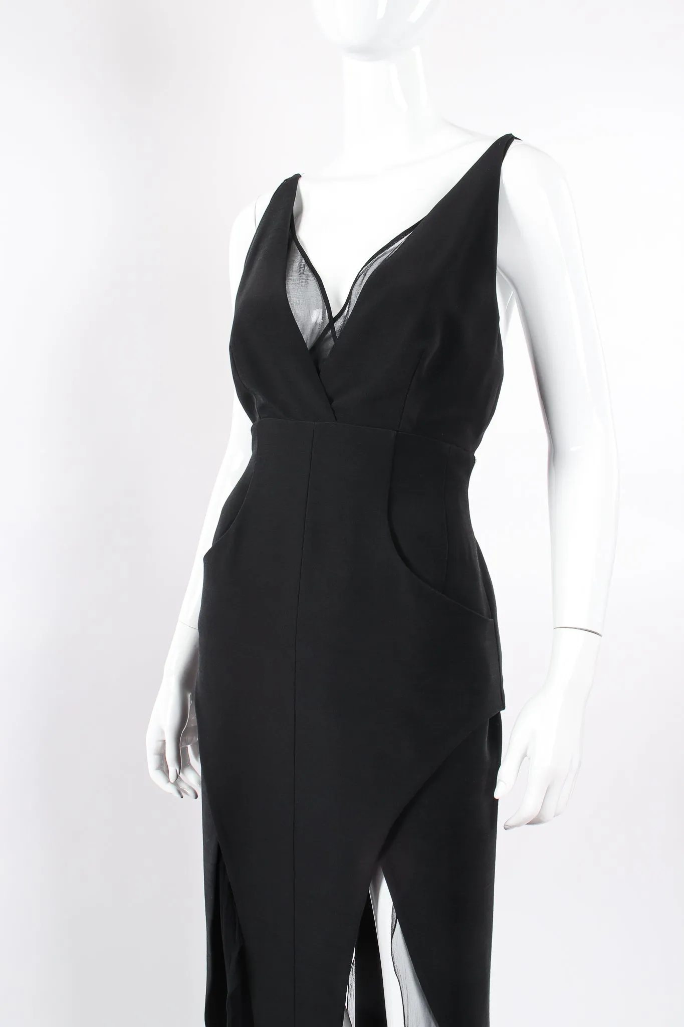 Layered Pointed Hem Dress II