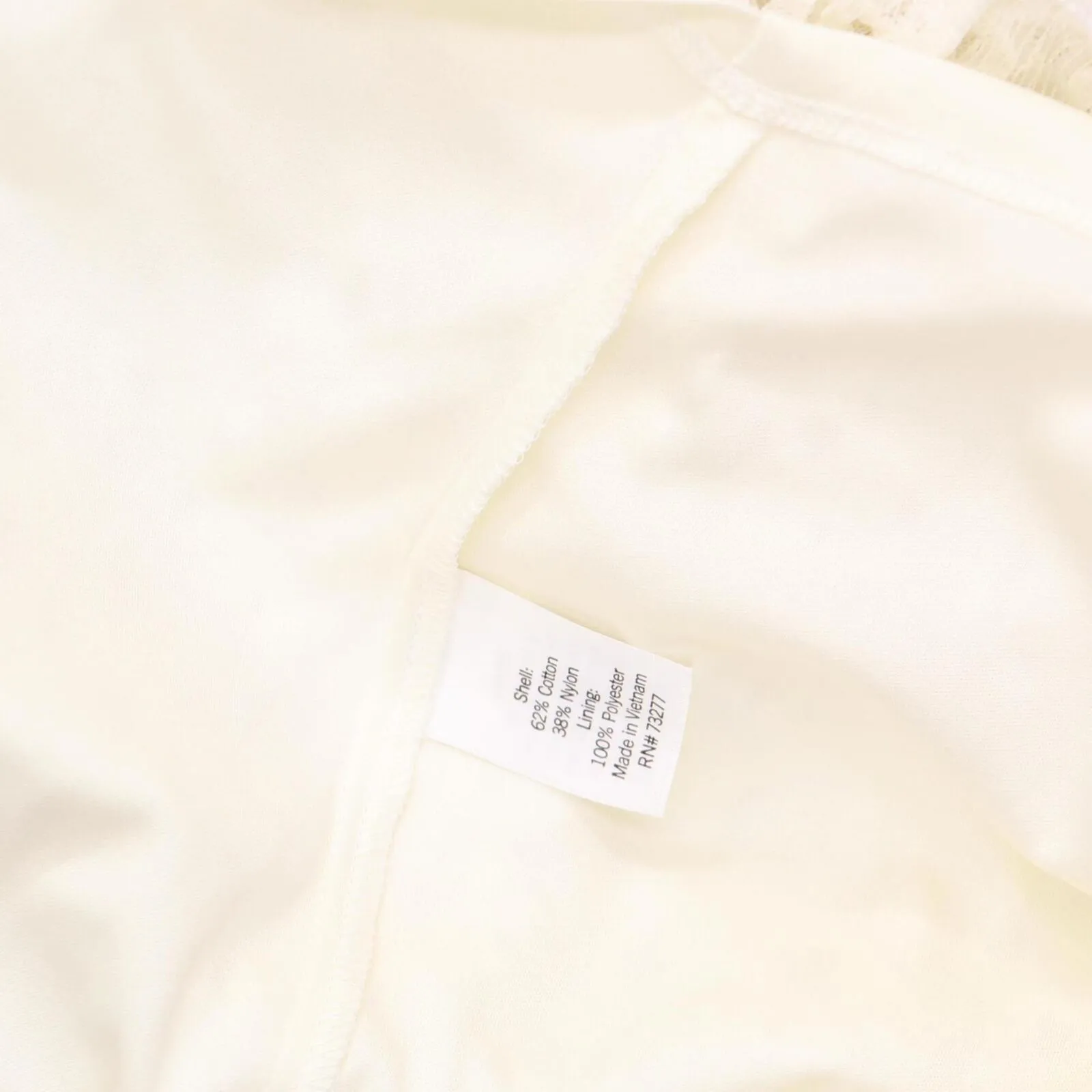 Lc Lauren Conrad Womens Tie-Front Peasant Top WL23W047RN Marshmellow Off White M