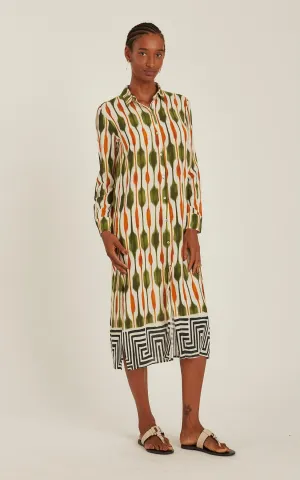 Lenny Niemeyer Tanzania Button Up Shirt Dress