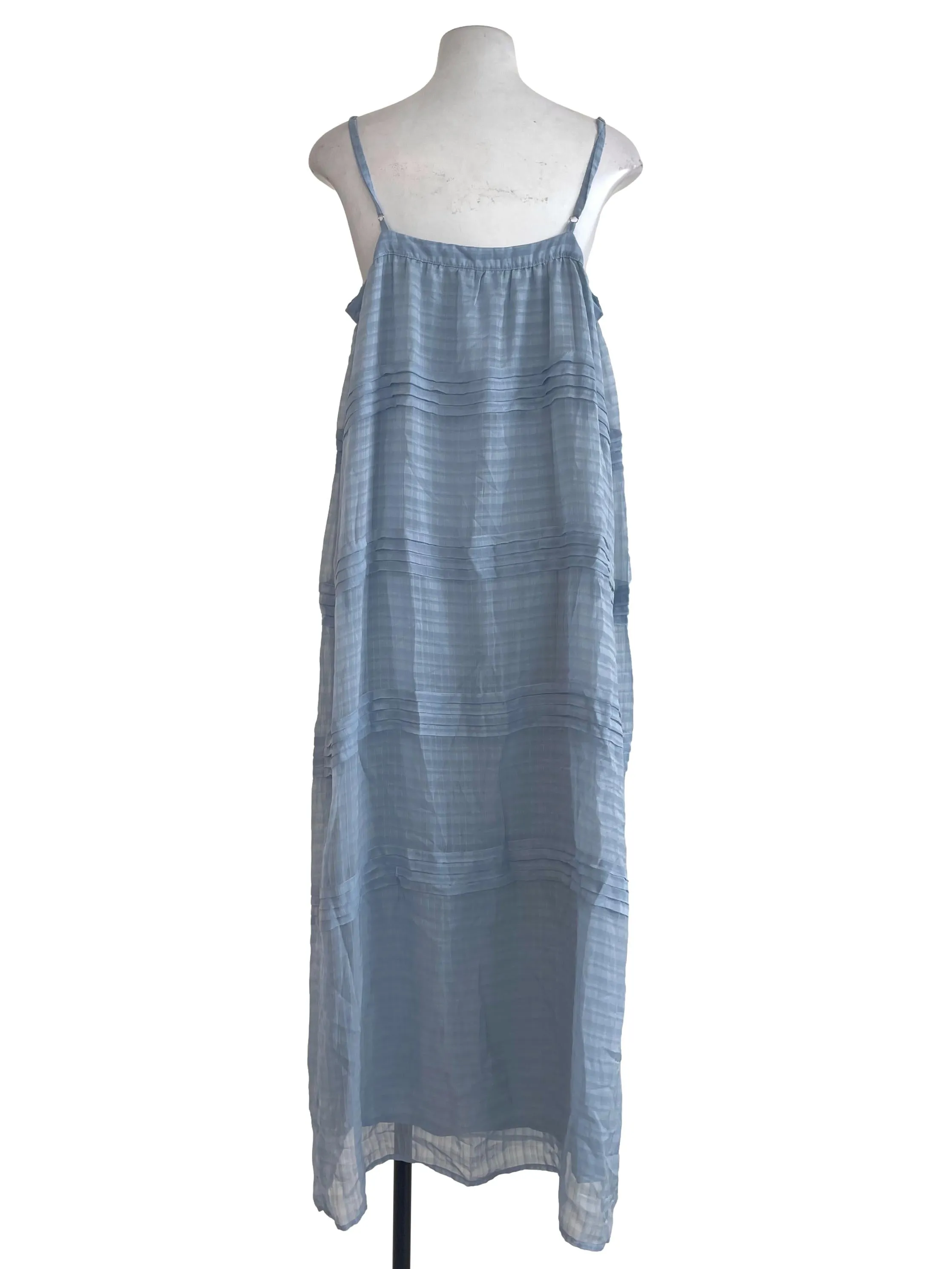 Light Blue Chiffon Dolly Dress