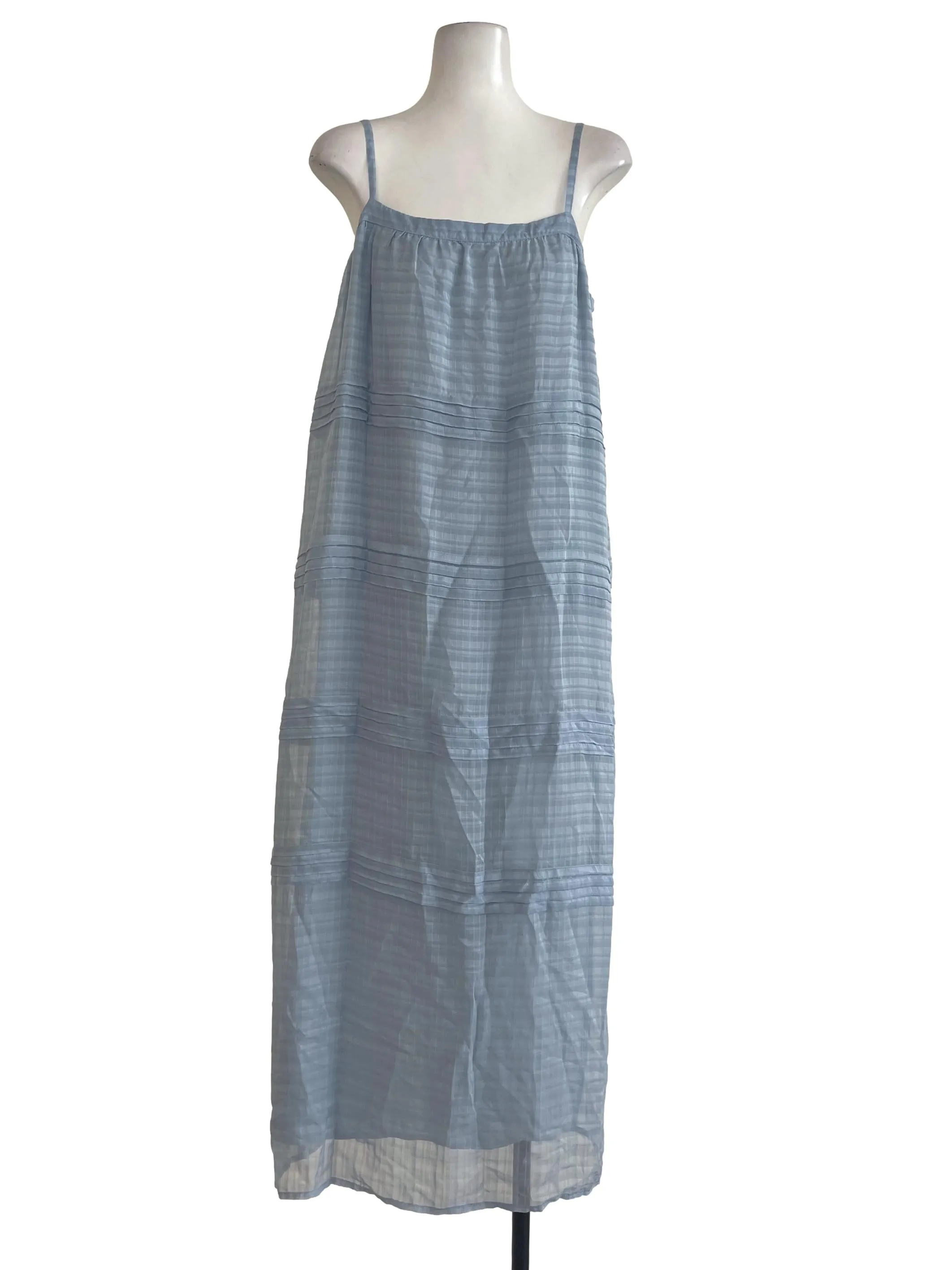 Light Blue Chiffon Dolly Dress