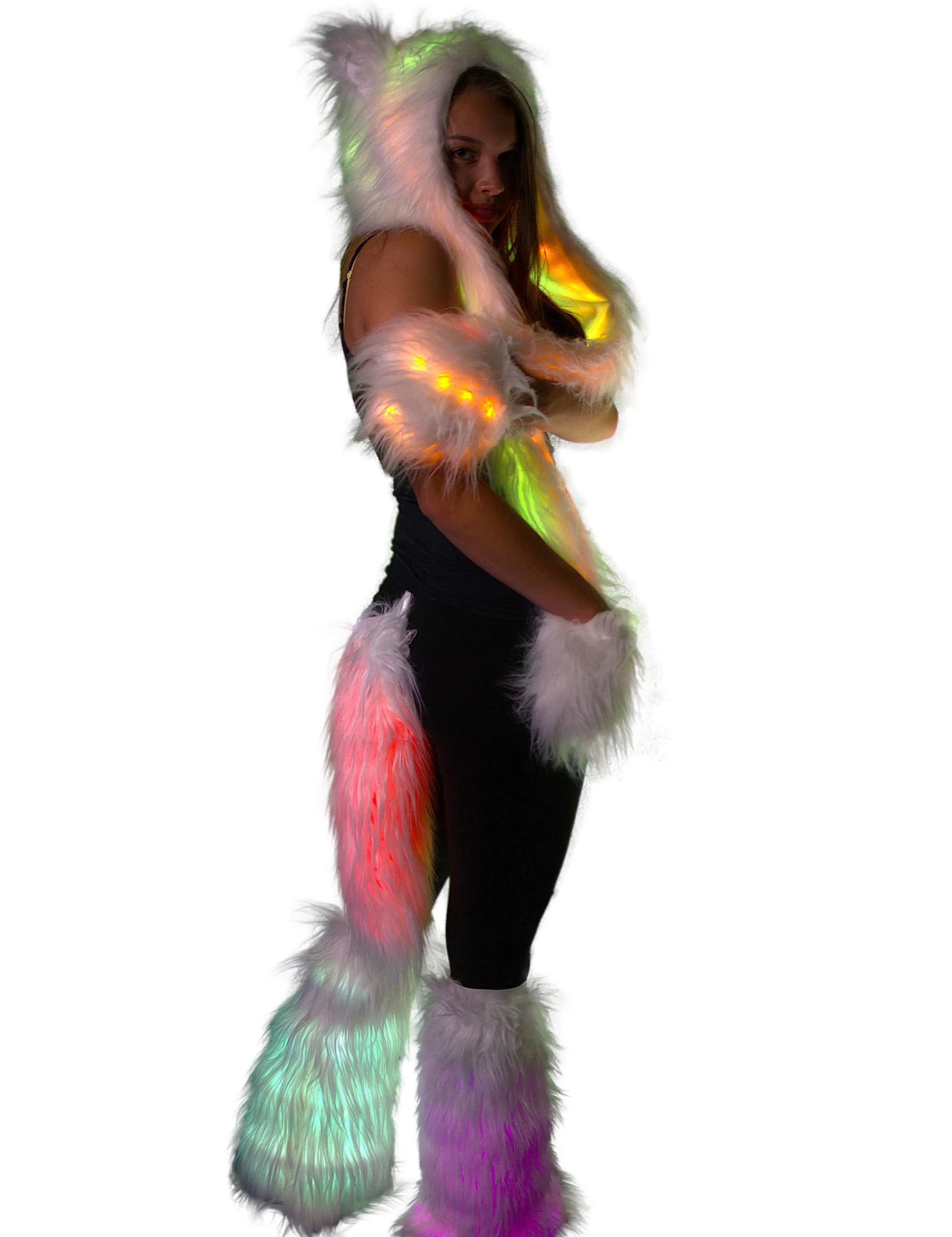 Light Up Furry Spirit Animal Costume