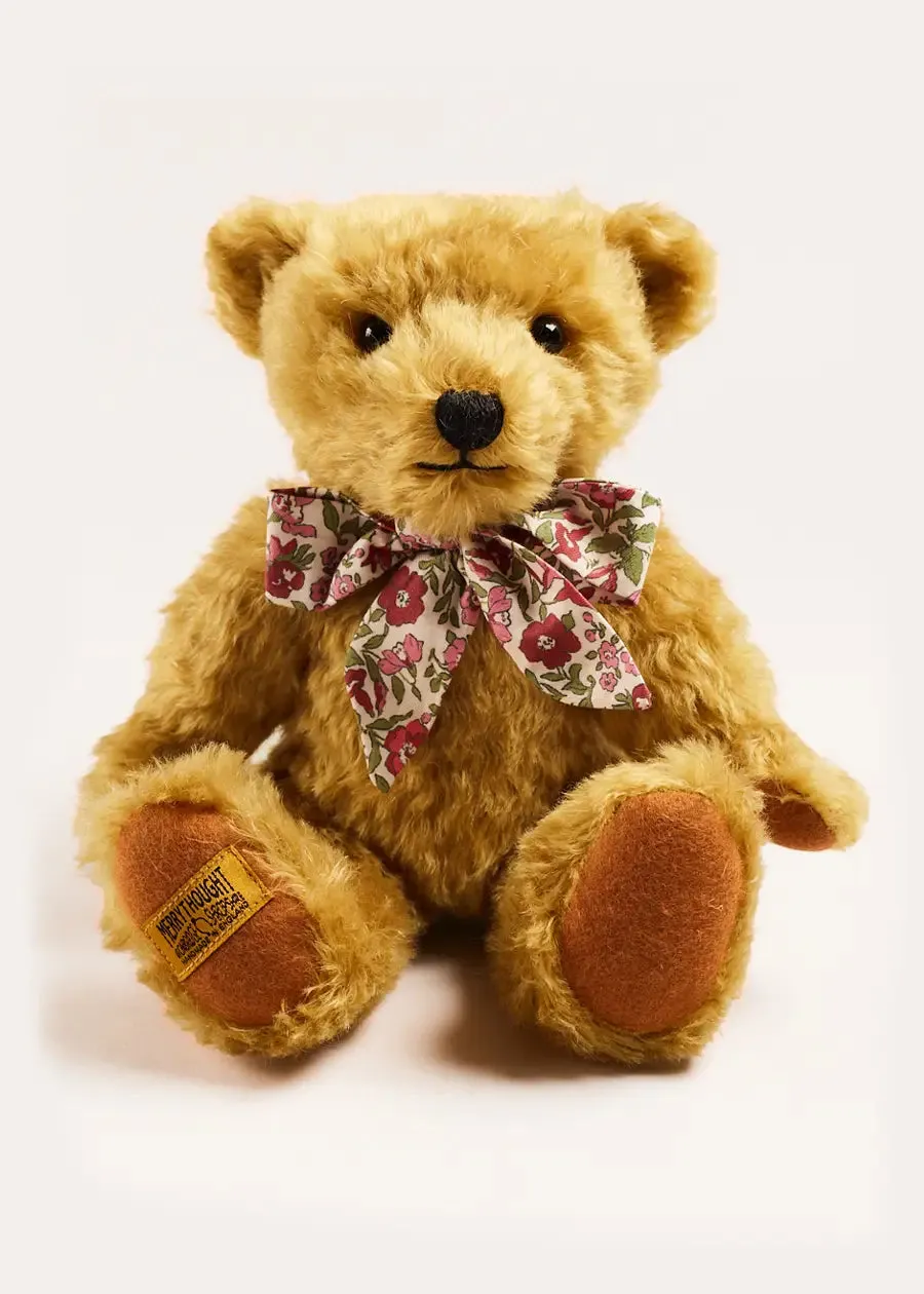 Limited-Edition Merrythought & Pepa Teddy Bear with Daphne Floral Bow