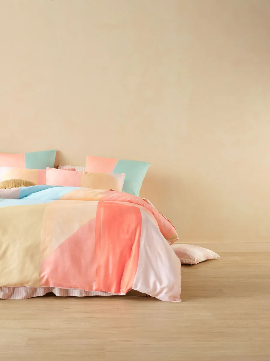 LINEN HOUSE QUINNE MULTI QUILT COVER SET