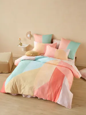 LINEN HOUSE QUINNE MULTI QUILT COVER SET