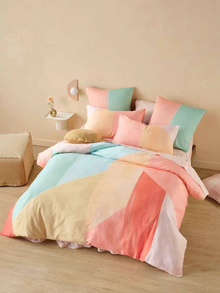 LINEN HOUSE QUINNE MULTI QUILT COVER SET