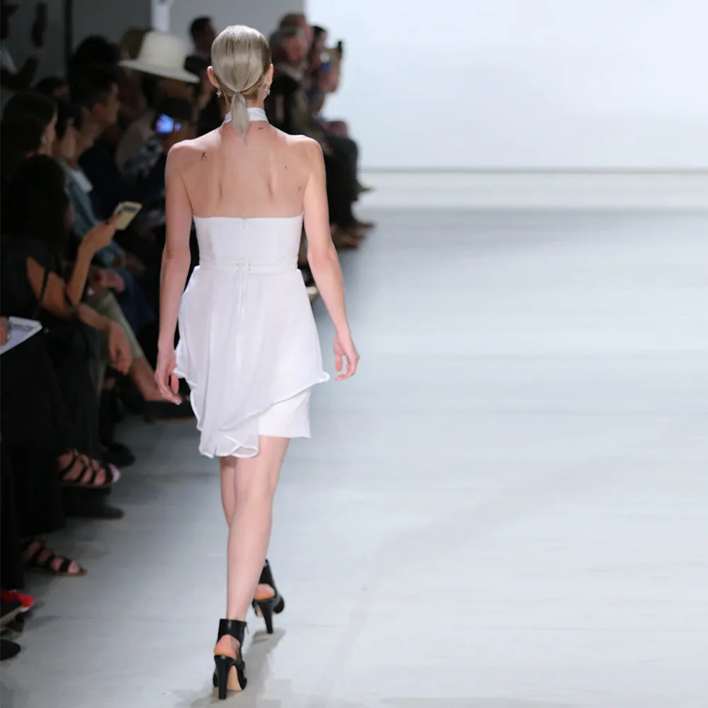Linen Mini Dress