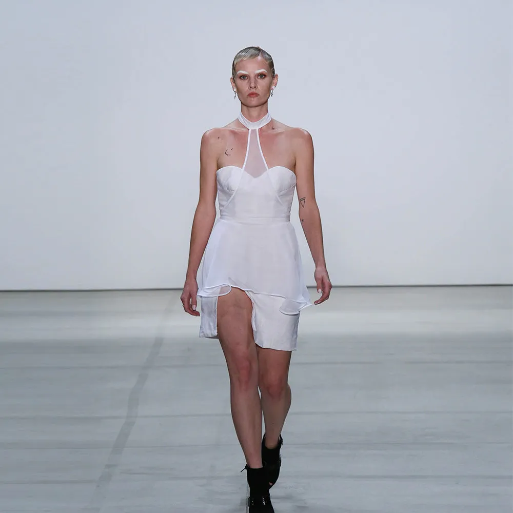 Linen Mini Dress