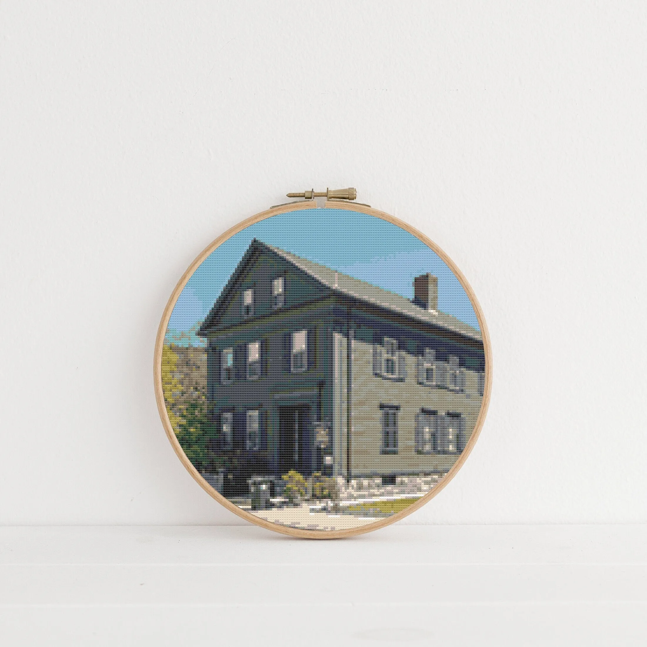 Lizzie Borden Cross Stitch pattern #51