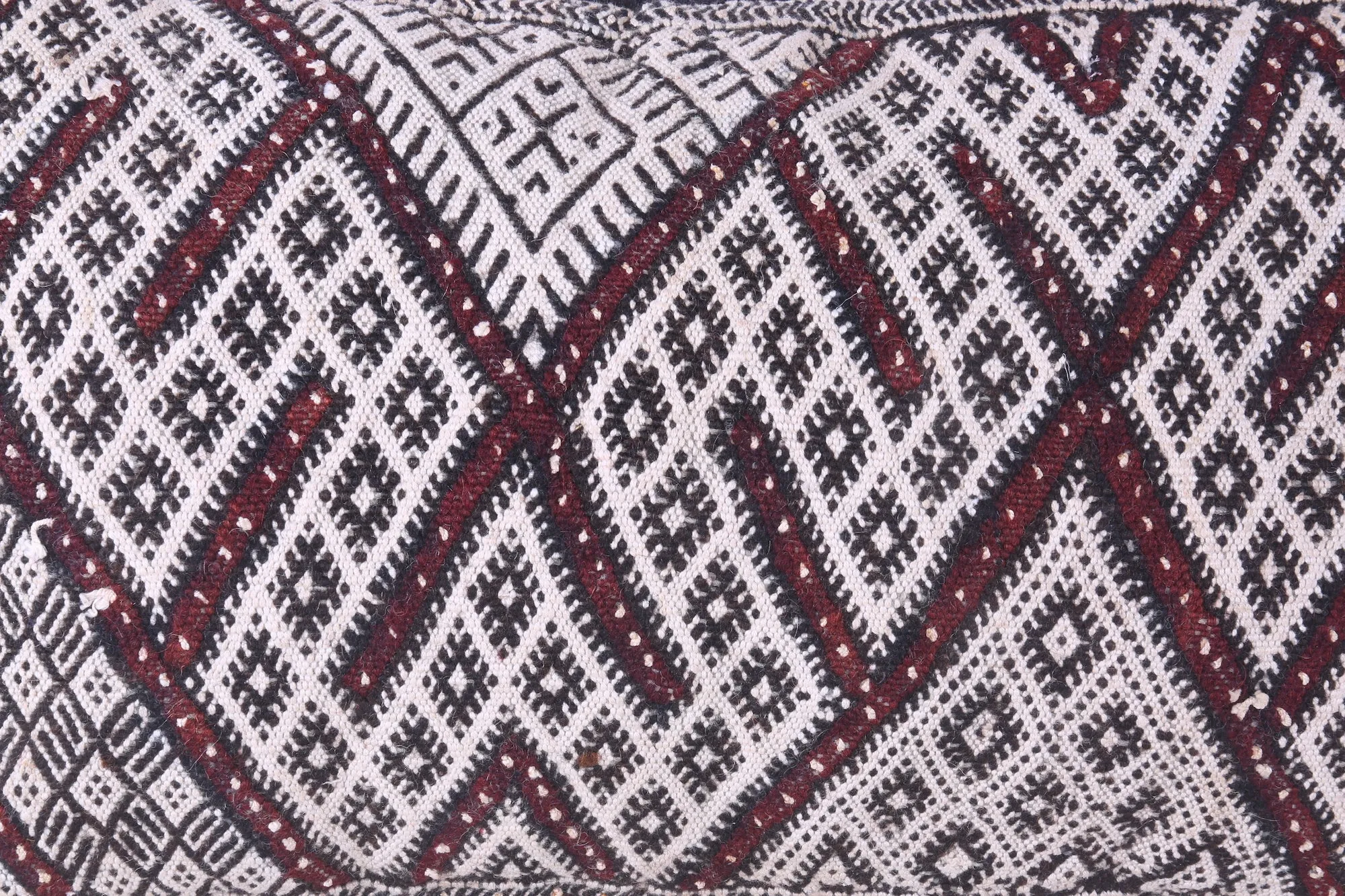 Long Moroccan pillow 13.3 inches X 21.6 inches