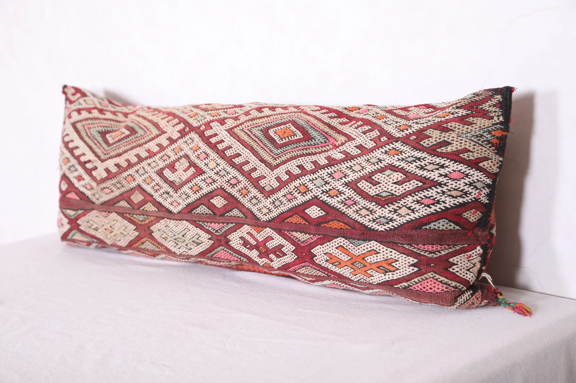 Long Moroccan pillow 13.3 INCHES X 36.6 INCHES