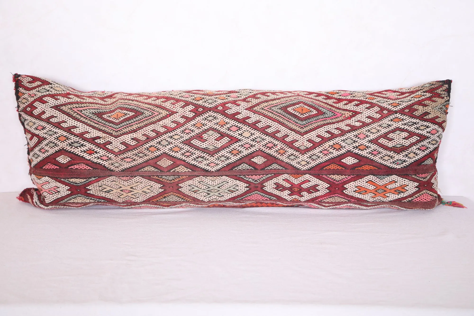 Long Moroccan pillow 13.3 INCHES X 36.6 INCHES