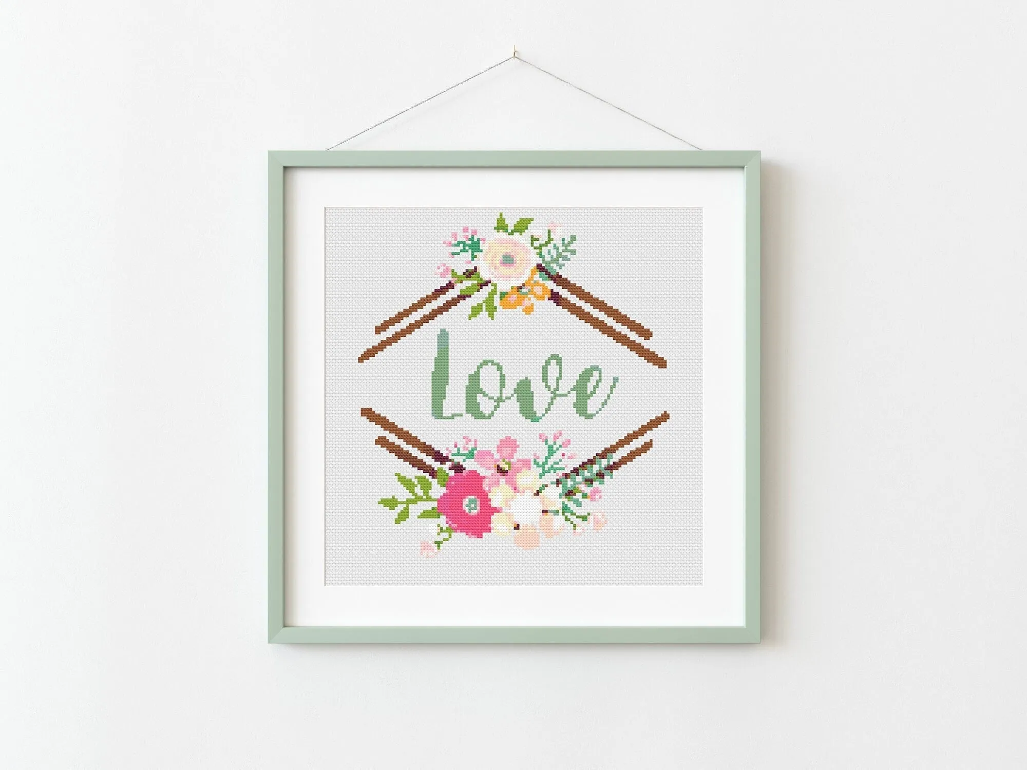 Love Cross Stitch Pattern #339