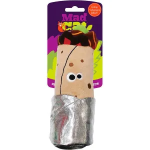 Mad Cat Purrito Kicker Cat Toy with Catnip & Silvervine