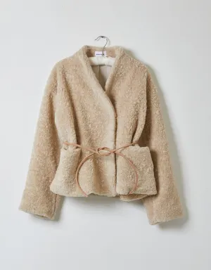 Mana Jacket in Fur-Free Fur