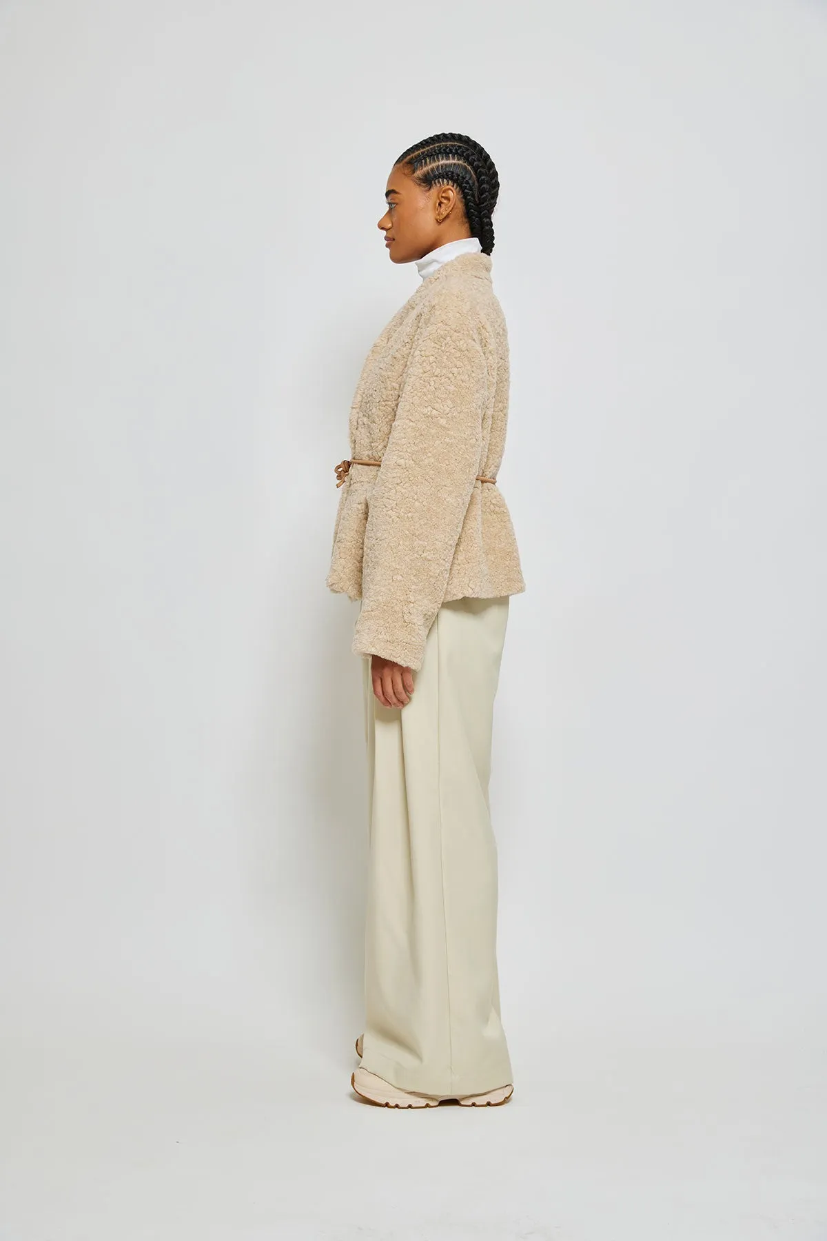 Mana Jacket in Fur-Free Fur