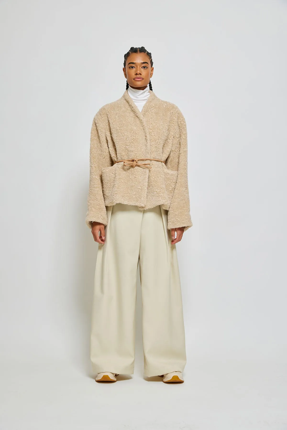 Mana Jacket in Fur-Free Fur