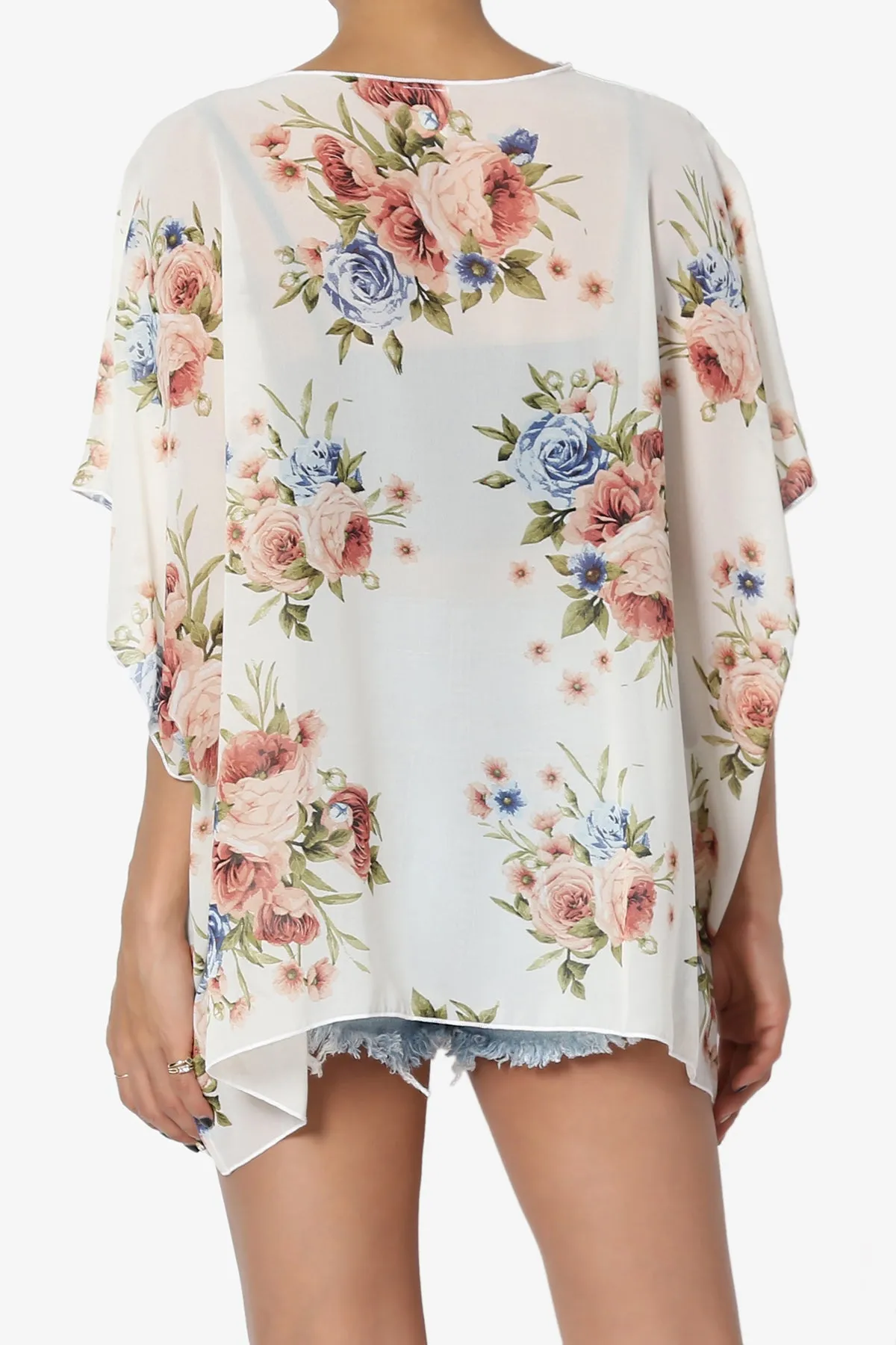 Markella Floral Cover Up Cardigan