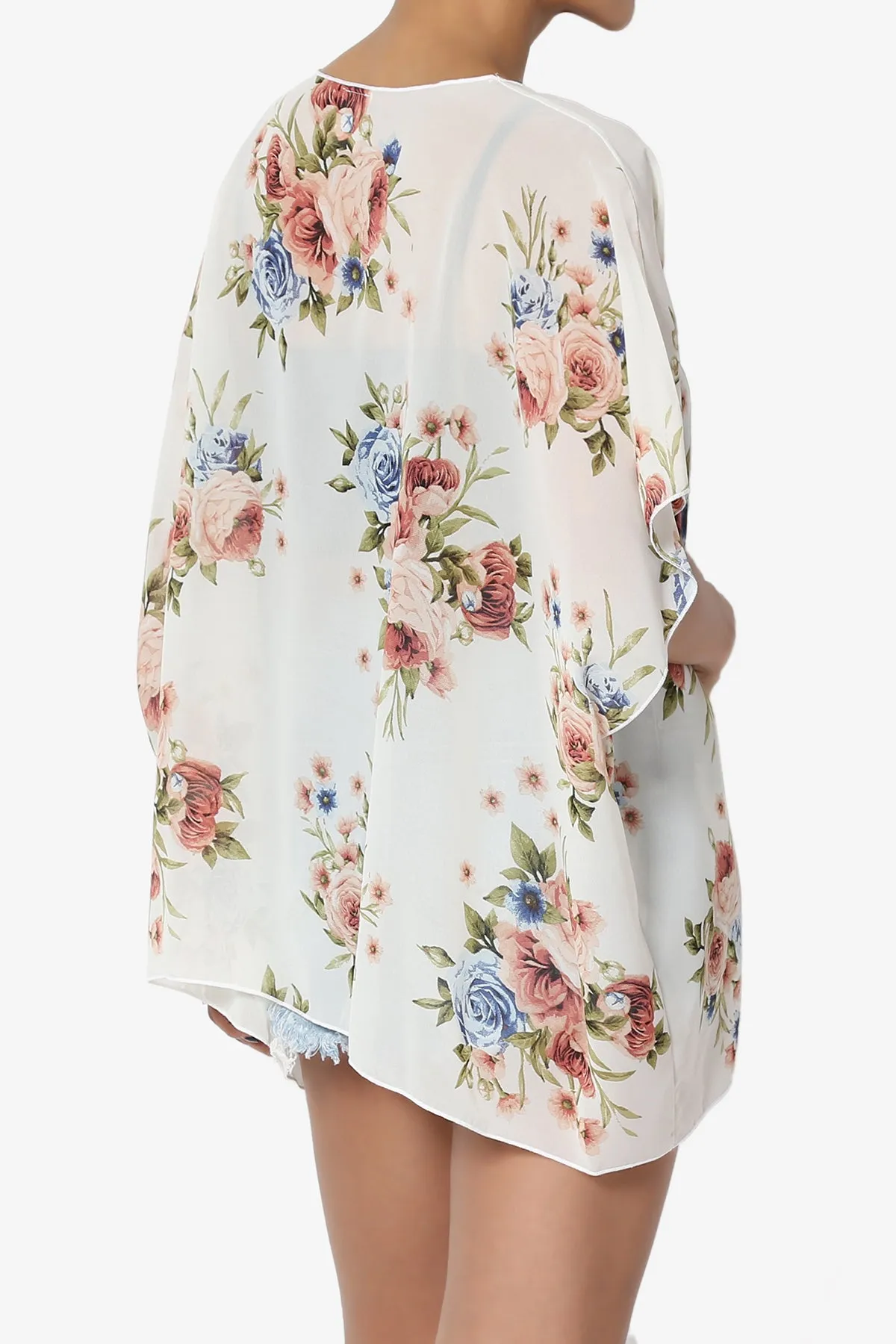Markella Floral Cover Up Cardigan