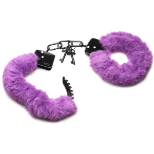 Master Series Cuffed In Fur Furry Handcuffs