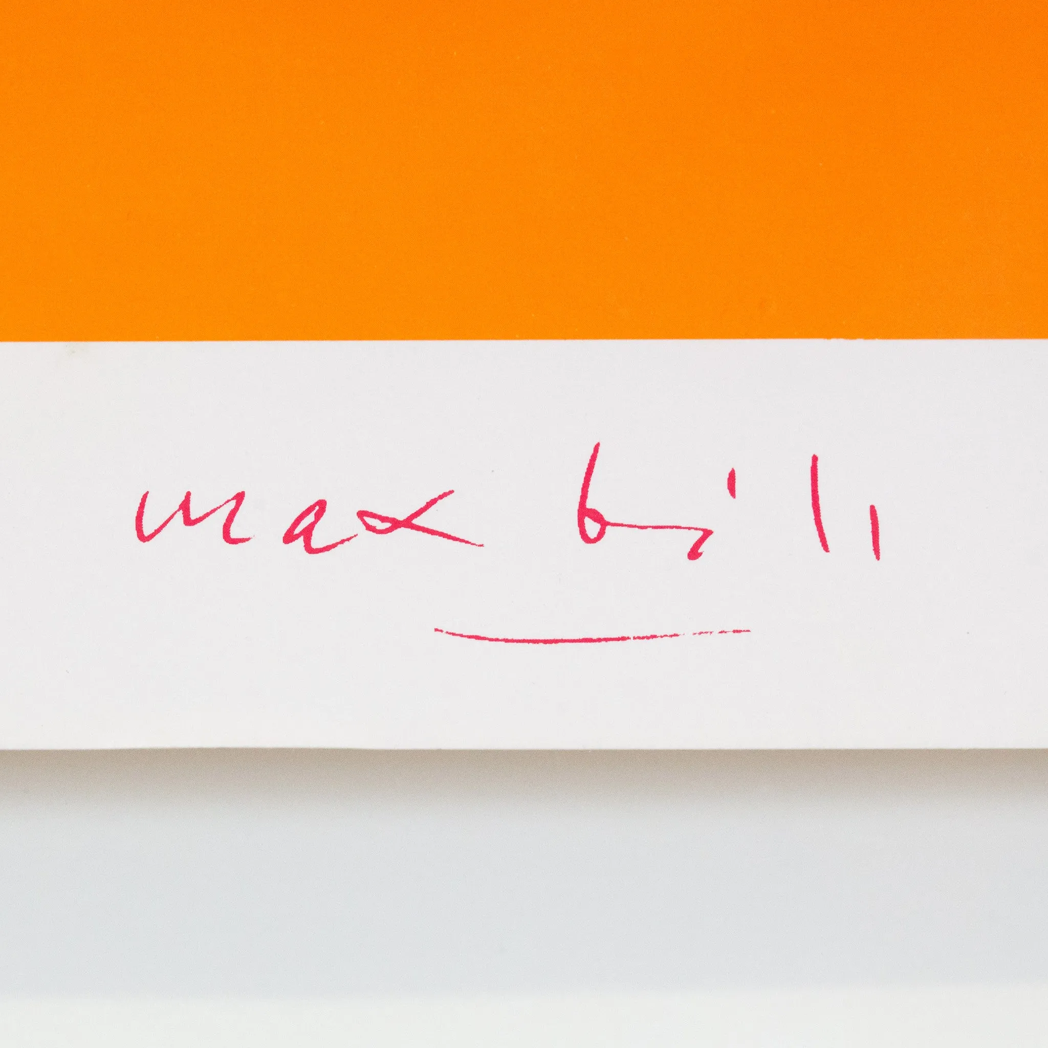 MAX BILL, UNTITLED SCREENPRINT, 1970