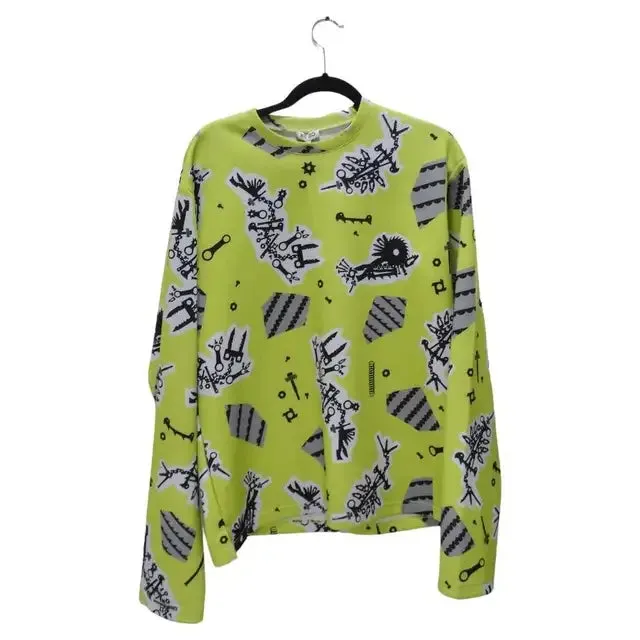 Mens Kenzo Graphic Long Sleeve