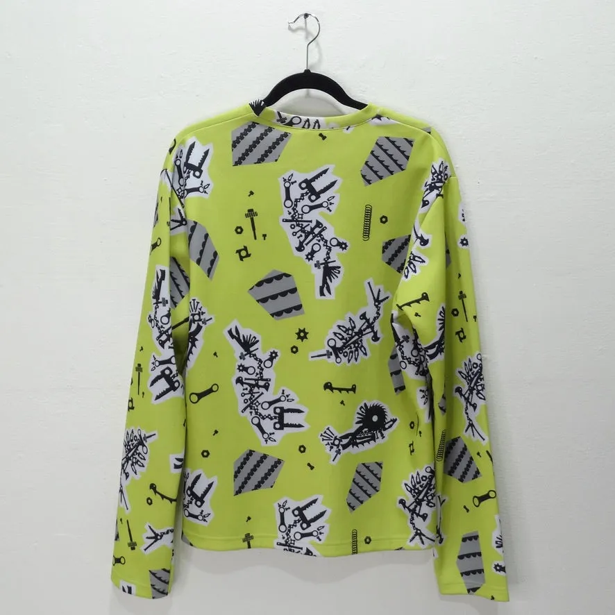 Mens Kenzo Graphic Long Sleeve