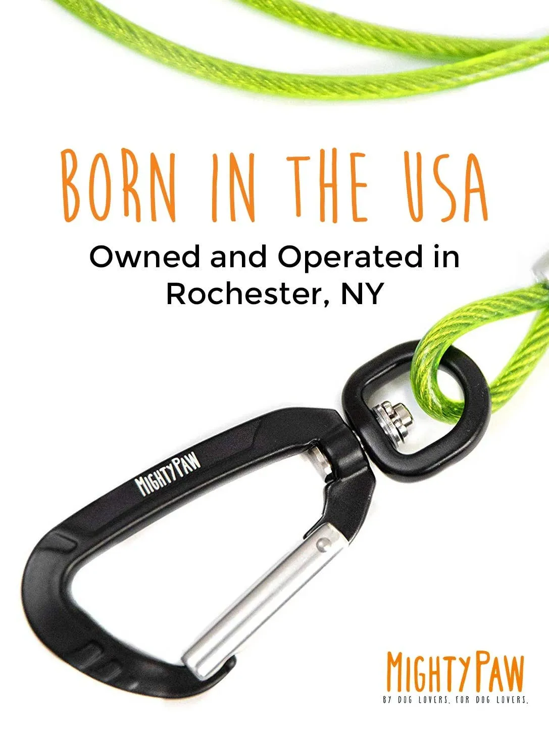 Mighty Paw - 6" Chew Proof Cable Leash