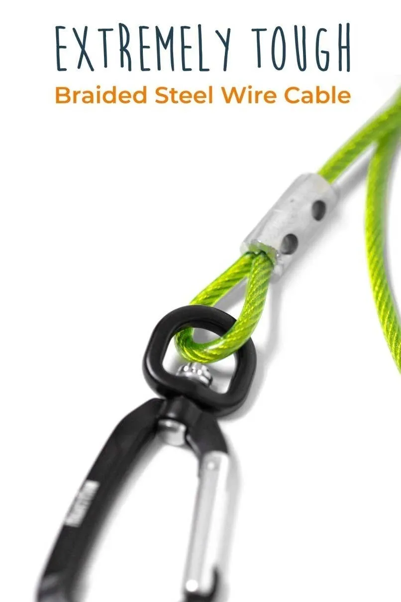 Mighty Paw - 6" Chew Proof Cable Leash