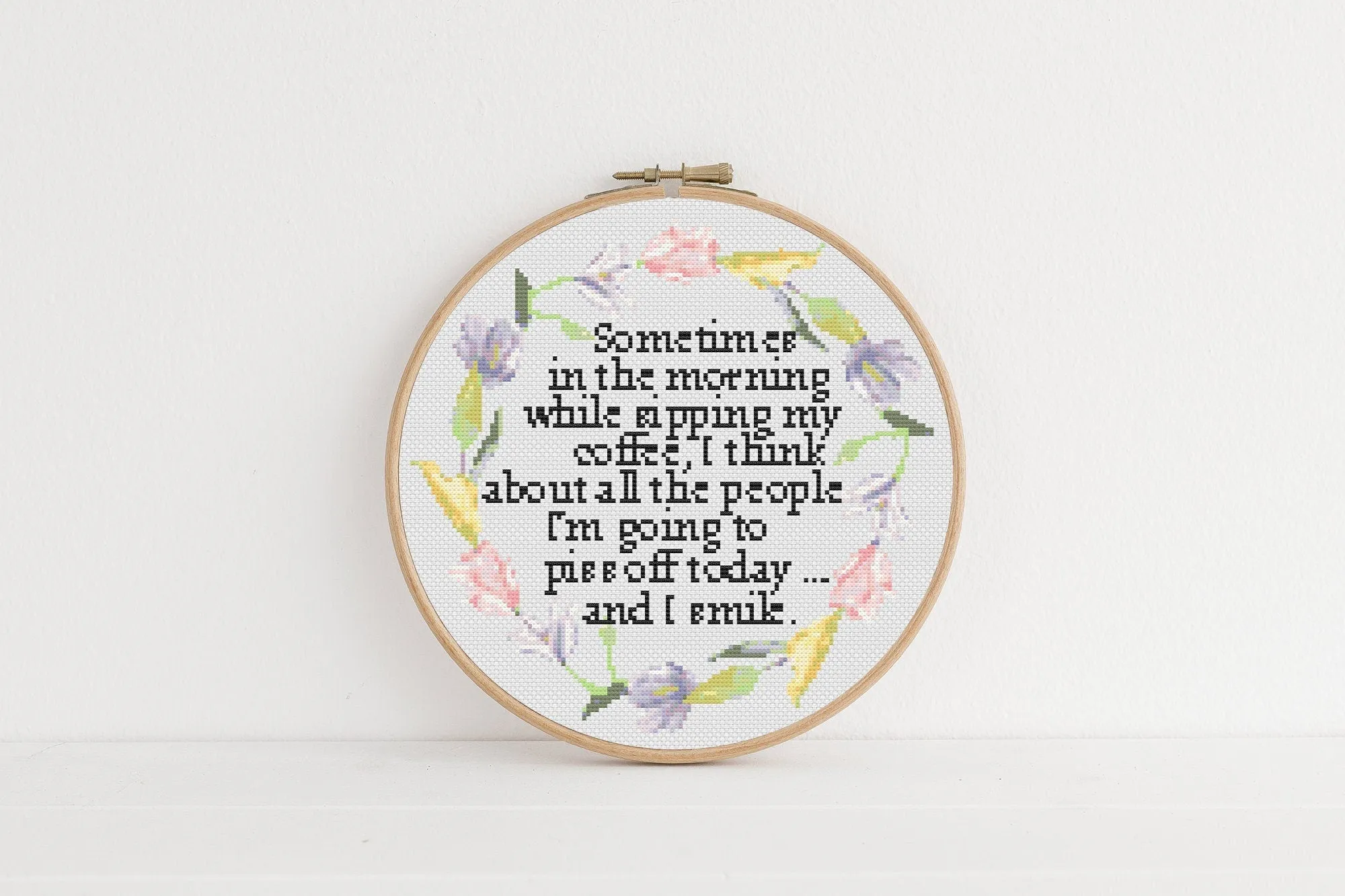 Morning Cross Stitch Pattern #862