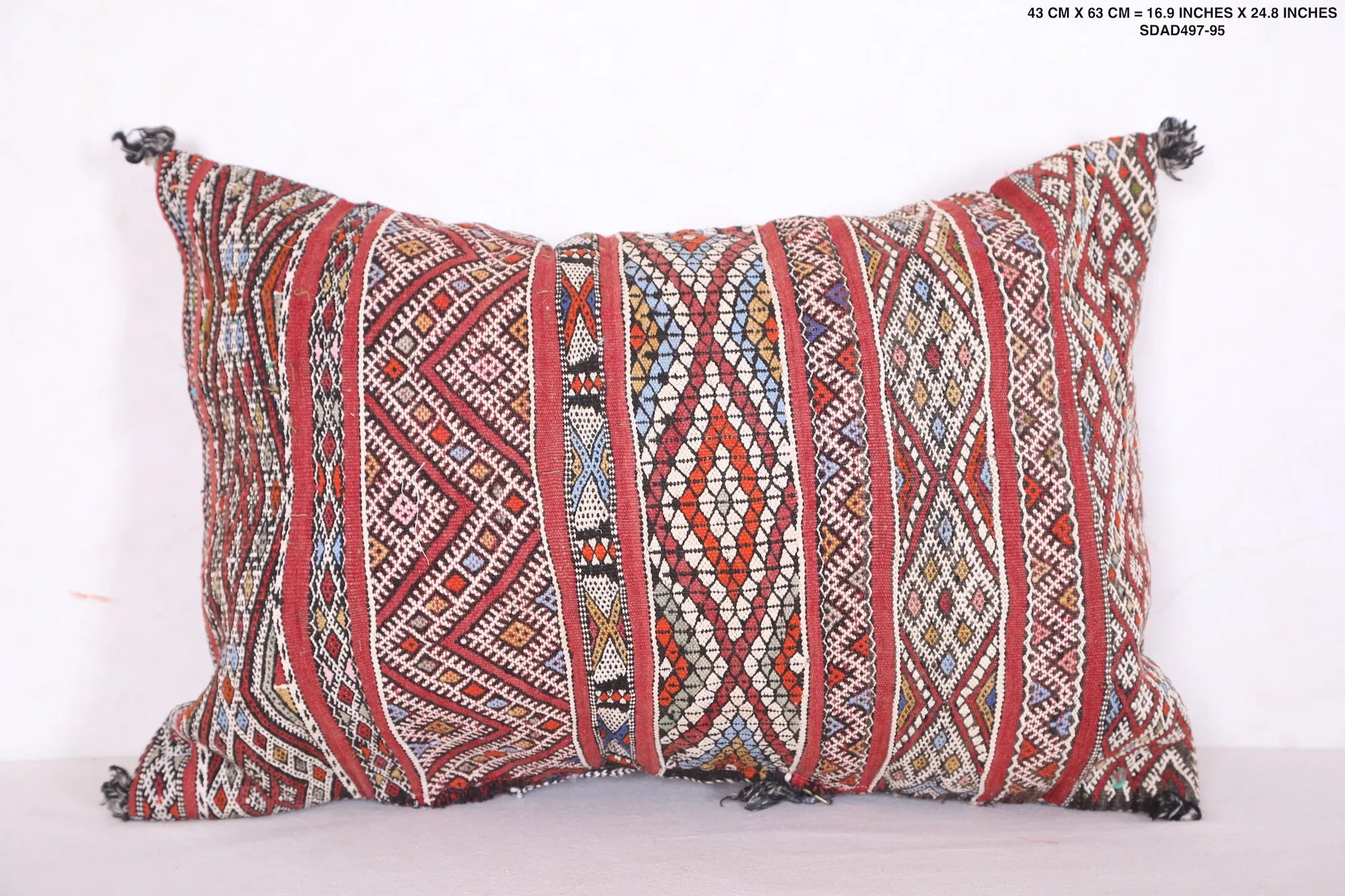 Moroccan cover pillow 16.9 INCHES X 24.8 INCHES